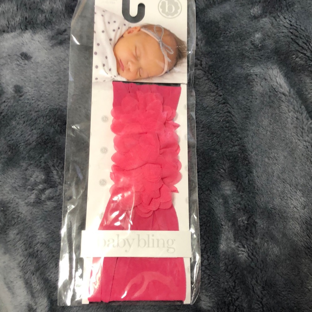 NWT baby bling bow